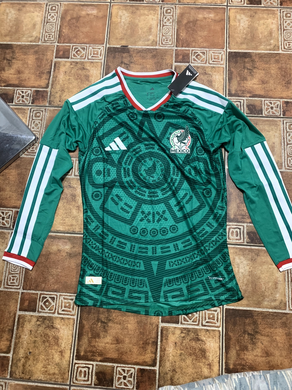 Adidas Mexico 2026 World Cup Long Sleeve Player Jersey Size M